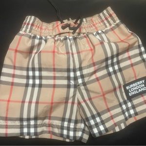 Burberry swim trunks